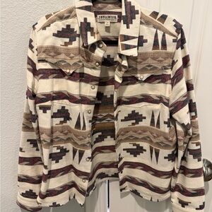 Idyllwind Southwestern Patterned Jacket/ Button up